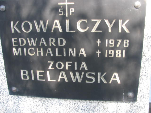 Michalina Kowalczyk Warszawa Czerniakowski - Grobonet - Wyszukiwarka osób pochowanych
