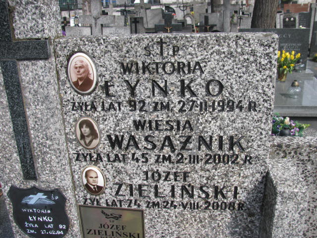 Józef Zieliński Warszawa Czerniakowski - Grobonet - Wyszukiwarka osób pochowanych