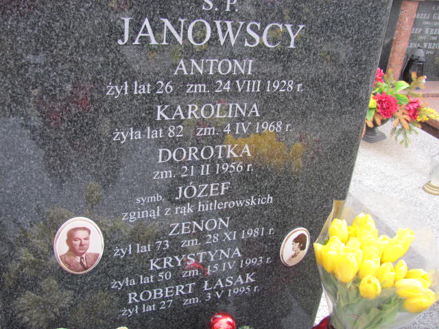 Karolina Janowska Warszawa Czerniakowski - Grobonet - Wyszukiwarka osób pochowanych