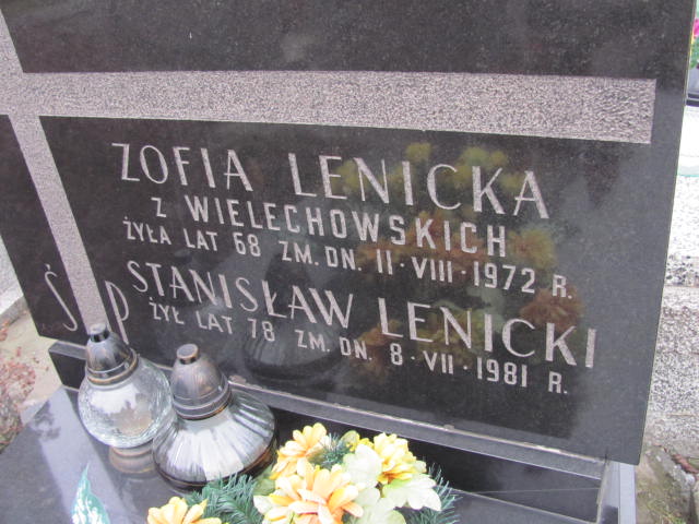 Stanisław Lenicki Warszawa Czerniakowski - Grobonet - Wyszukiwarka osób pochowanych