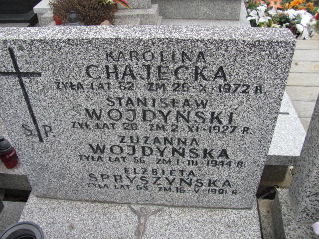 Elżbieta Spryszyńska Warszawa Czerniakowski - Grobonet - Wyszukiwarka osób pochowanych