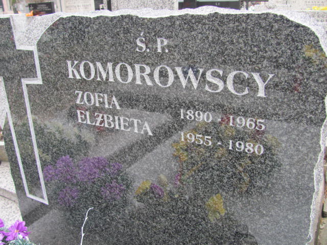 Zofia Komorowska 1889 Warszawa Czerniakowski - Grobonet - Wyszukiwarka osób pochowanych