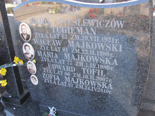 Maria Majkowska Warszawa Czerniakowski - Grobonet - Wyszukiwarka osób pochowanych