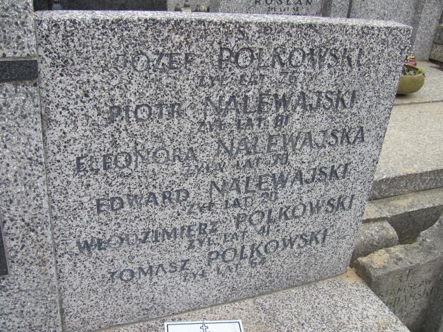 Janina Polkowska Warszawa Czerniakowski - Grobonet - Wyszukiwarka osób pochowanych