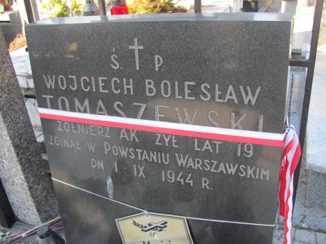 Ludwik Teodor Tomaszewski Warszawa Czerniakowski - Grobonet - Wyszukiwarka osób pochowanych