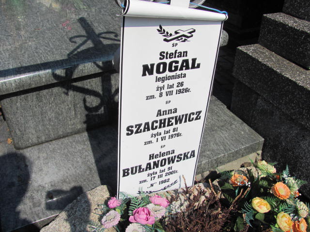 Stefan Nogal Warszawa Czerniakowski - Grobonet - Wyszukiwarka osób pochowanych