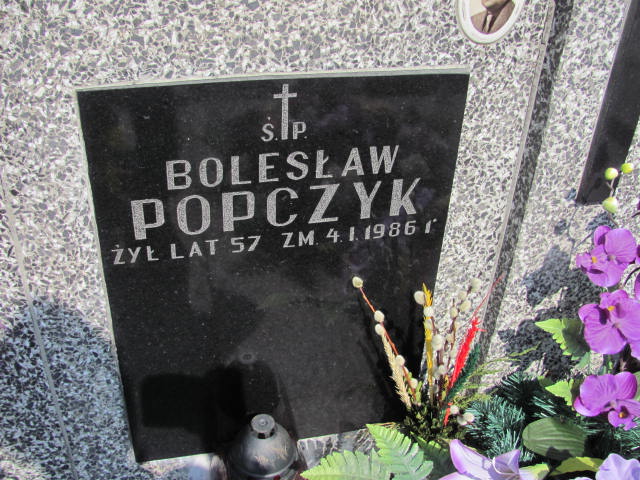 Bolesław Popczyk Warszawa Czerniakowski - Grobonet - Wyszukiwarka osób pochowanych