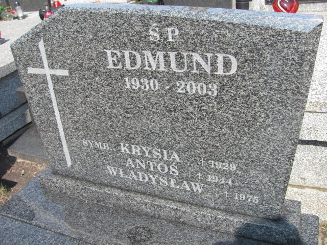Edmund Borucki 1930 Warszawa Czerniakowski - Grobonet - Wyszukiwarka osób pochowanych