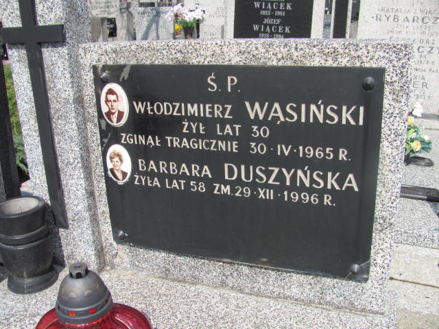 Barbara Duszyńska Warszawa Czerniakowski - Grobonet - Wyszukiwarka osób pochowanych