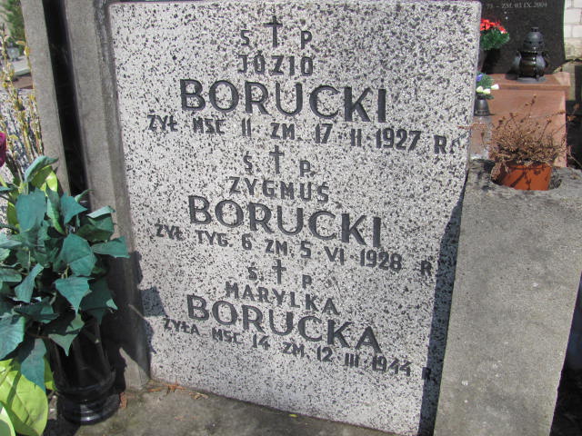 Ryszard Borucki Warszawa Czerniakowski - Grobonet - Wyszukiwarka osób pochowanych
