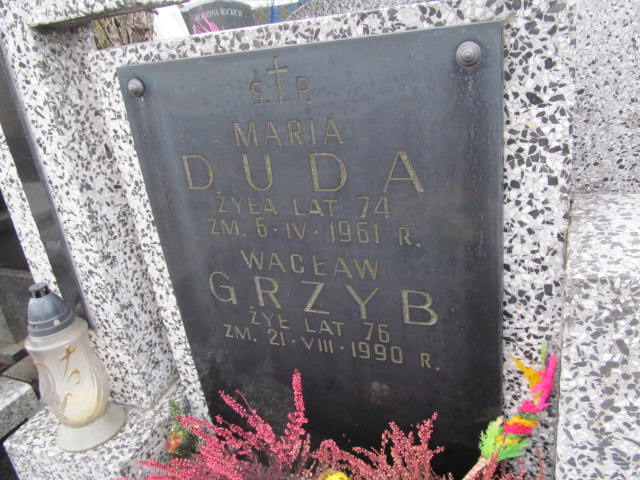 Agnieszka Grzyb Warszawa Czerniakowski - Grobonet - Wyszukiwarka osób pochowanych