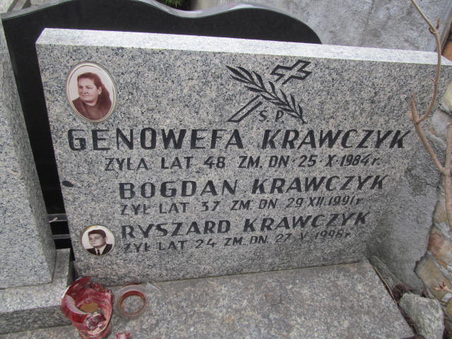 Bogdan Krawczyk Warszawa Czerniakowski - Grobonet - Wyszukiwarka osób pochowanych