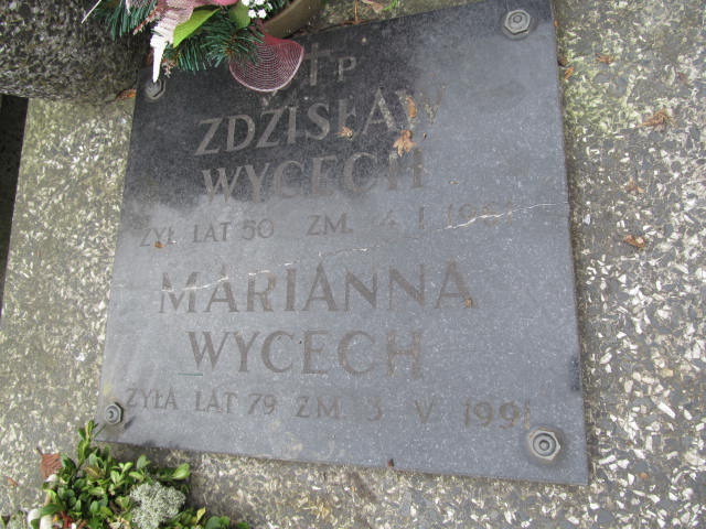 Zdzisław Wycech Warszawa Czerniakowski - Grobonet - Wyszukiwarka osób pochowanych