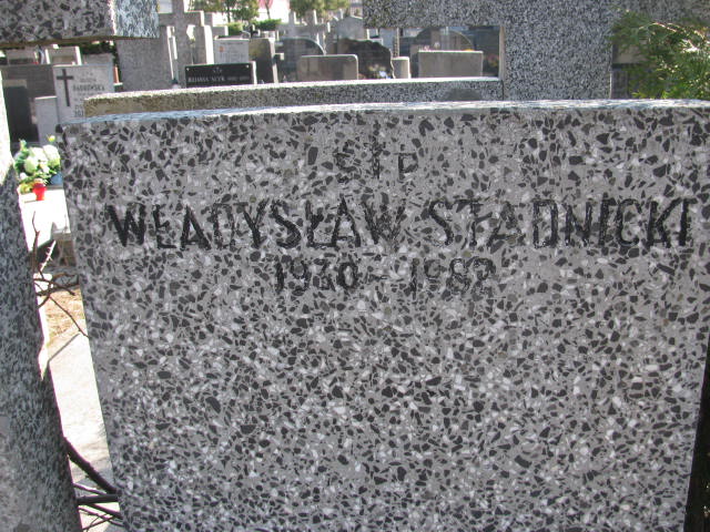 Władysław Stadnicki 1902 Warszawa Czerniakowski - Grobonet - Wyszukiwarka osób pochowanych