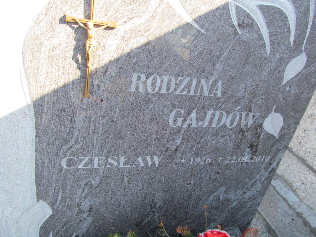 Czesław Gajda 1925 Warszawa Czerniakowski - Grobonet - Wyszukiwarka osób pochowanych