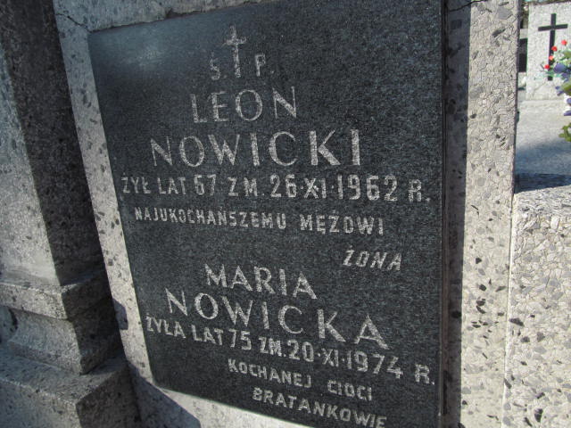 Marek Lewandowski Warszawa Czerniakowski - Grobonet - Wyszukiwarka osób pochowanych